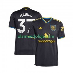 Camisola Manchester United Kobbie Mainoo 37 Homem Equipamento Terceiro 2025-2026 Manga Curta